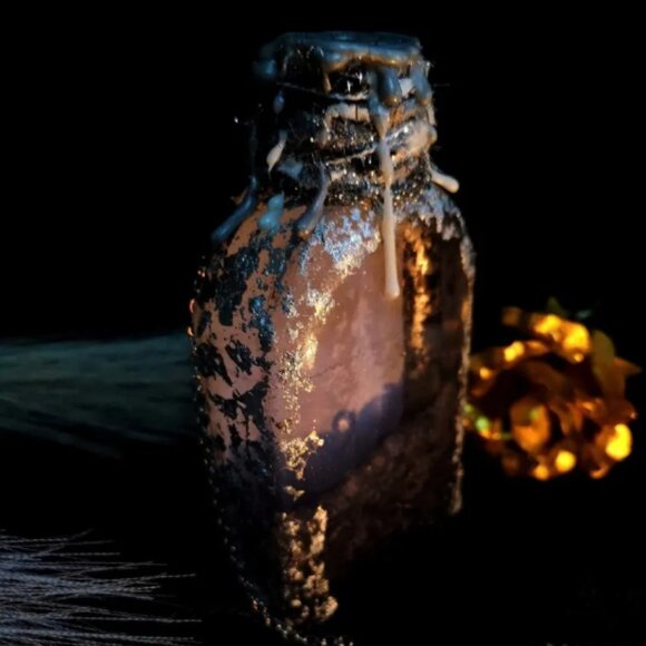 Moon dust Water Magic Potions Bottle Halloween Decoration bookshelf Ornament - Picture 4 of 4